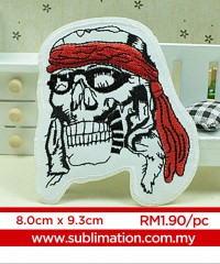 047 Embroidery Sticker